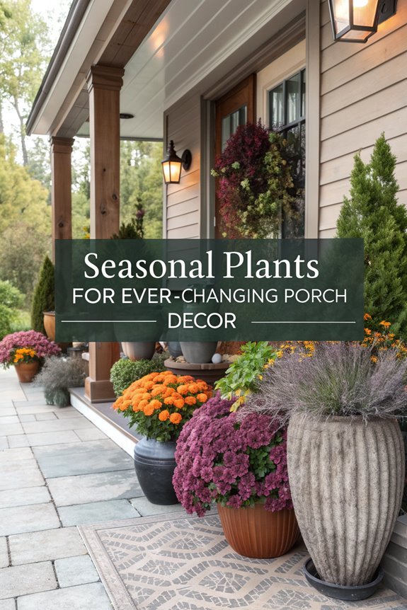 seasonal porch plant ideas