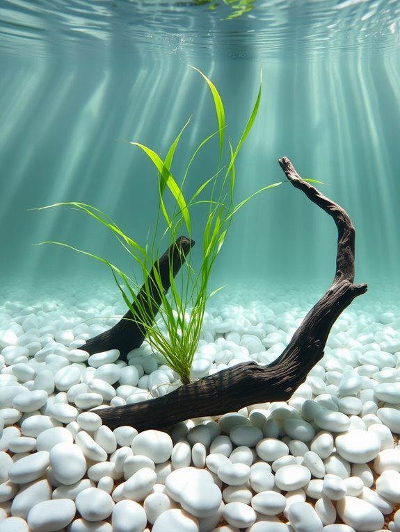 serene simple peaceful landscape