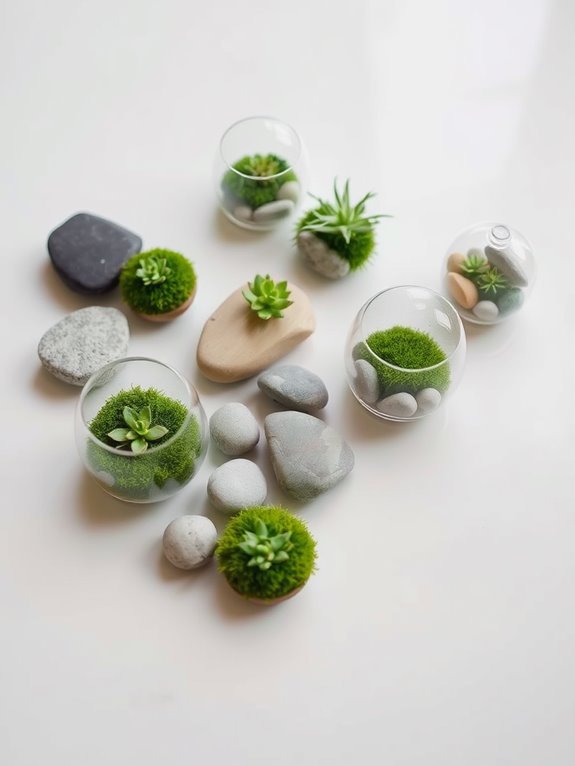 serene stone landscape design