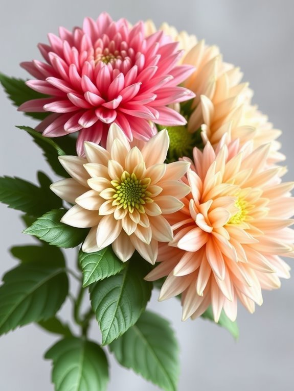 silk chrysanthemum decorative plant