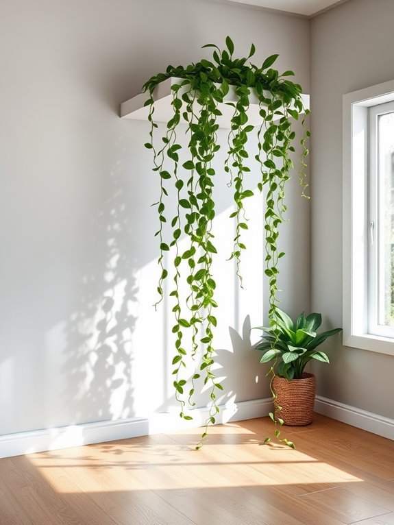 simple green plant decor