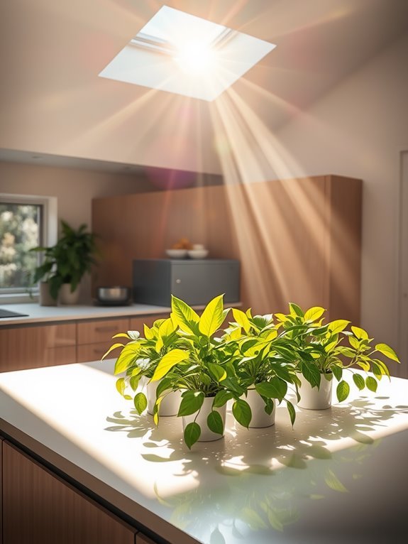 skylight plant positioning tips
