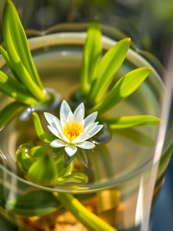 small aquatic flowering plant