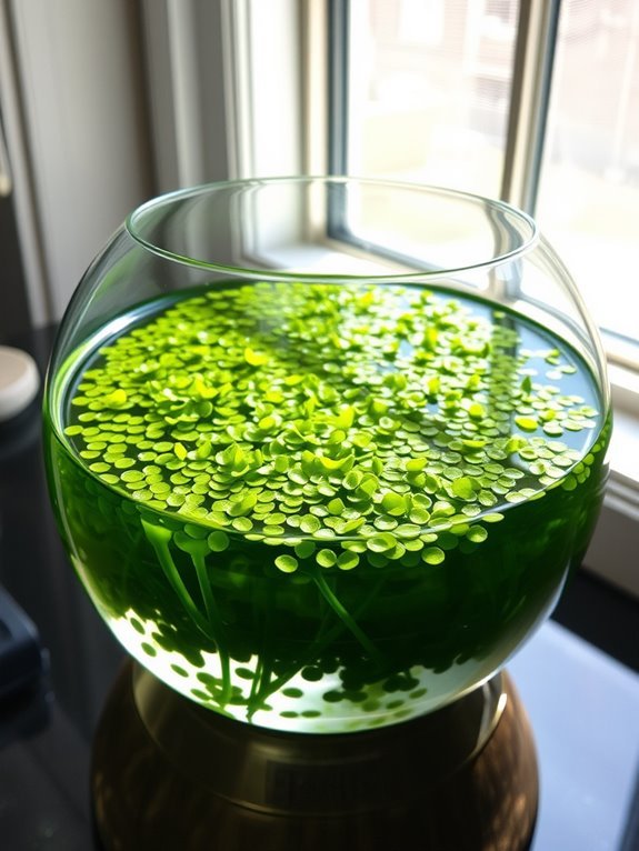 small aquatic plant species