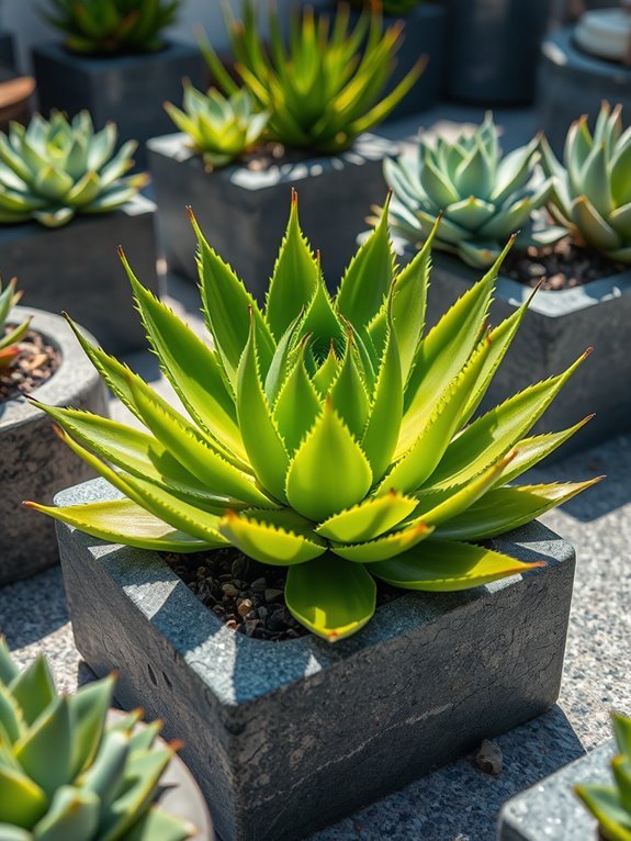 small succulent desert plant