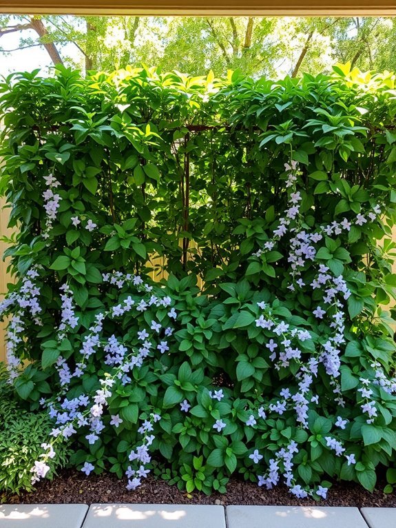 soft bluish purple hue