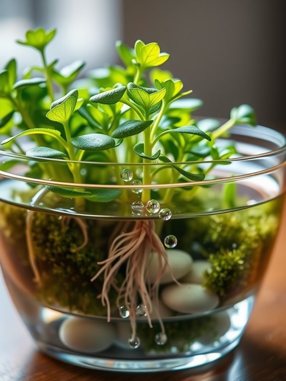 soil less herb cultivation system