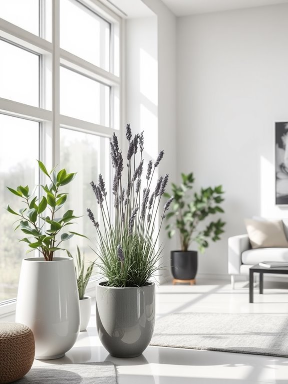 soothing purple flowering herb