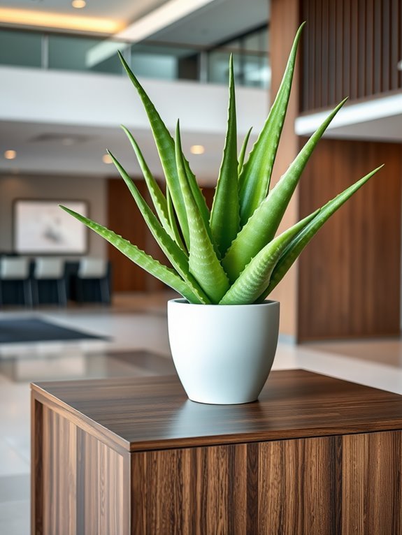 soothing succulent houseplant benefits