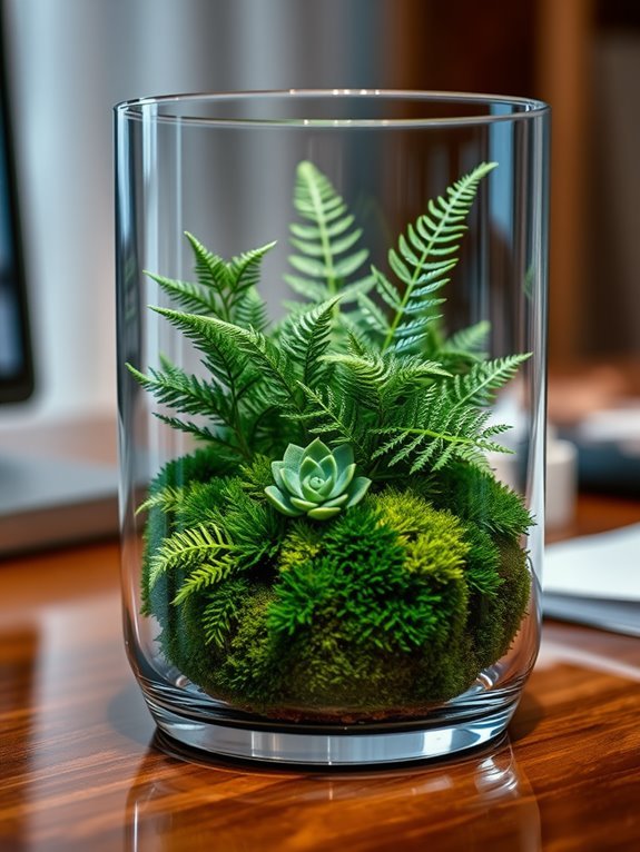 sophisticated floral display centerpiece