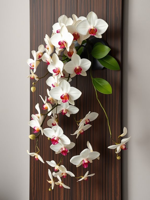 sophisticated floral wall decor