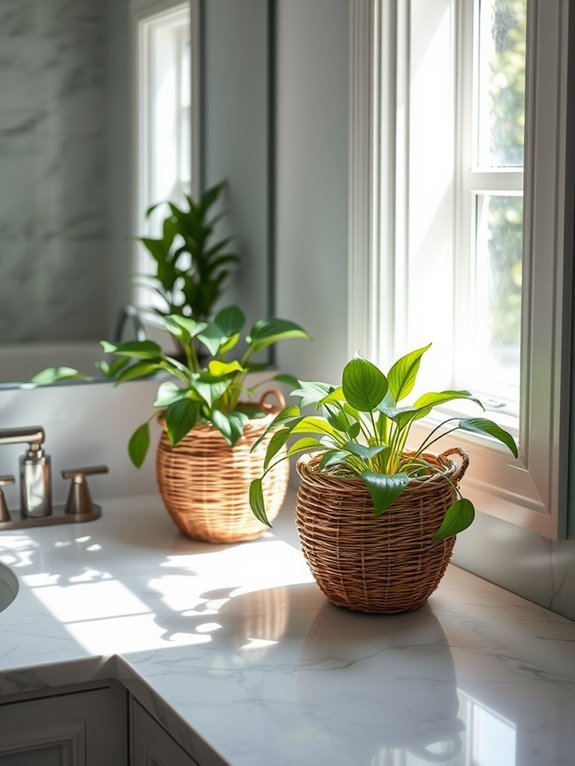 stylish container for plants