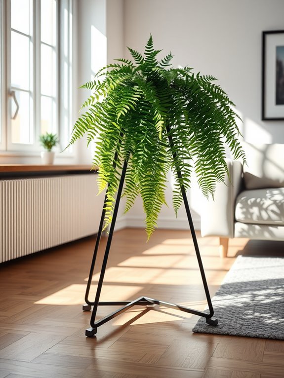 stylish contemporary plant holder