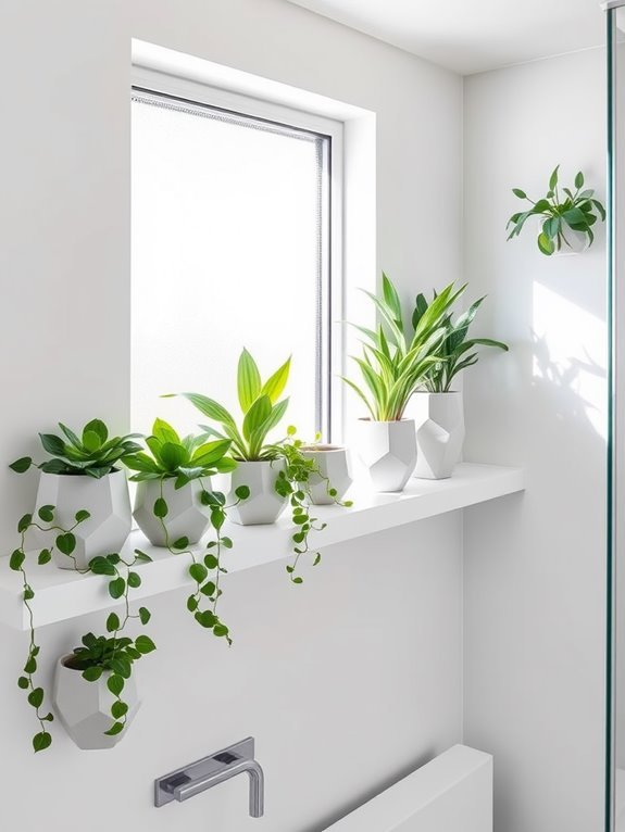 stylish contemporary plant holders