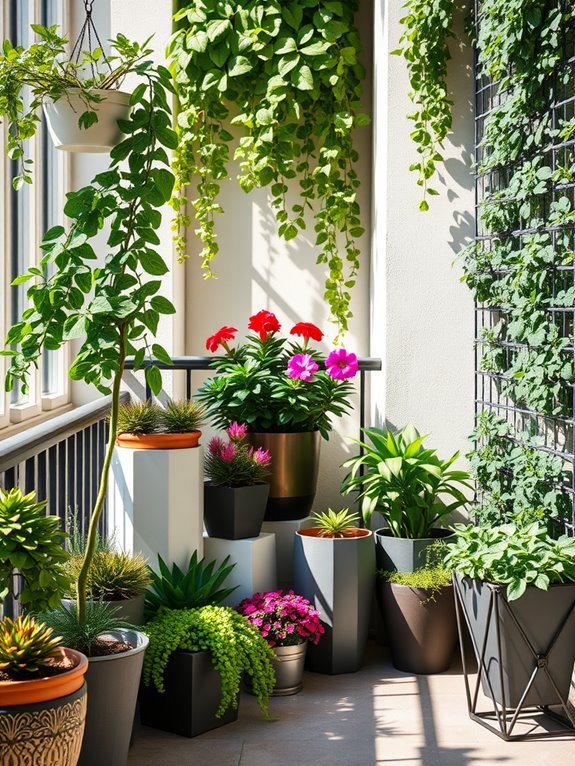 stylish decorative plant containers