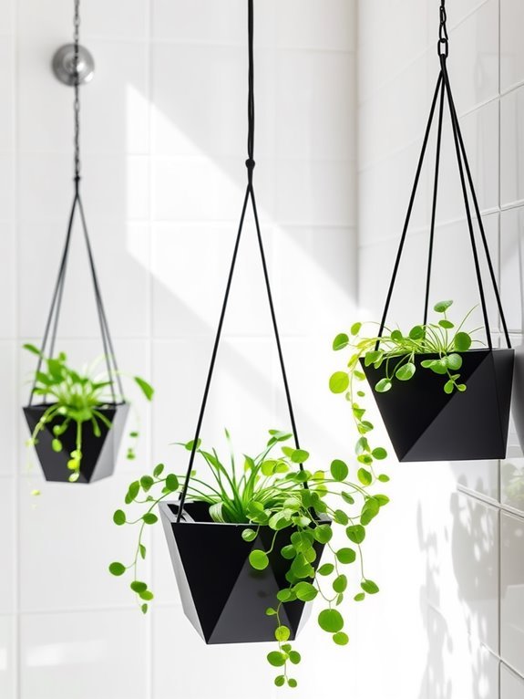 stylish modern plant displays