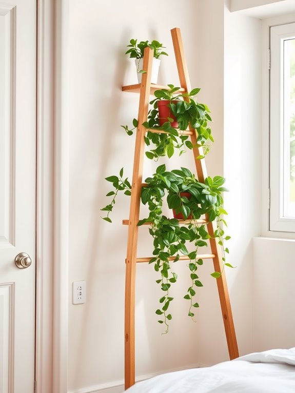 stylish multi tiered plant display