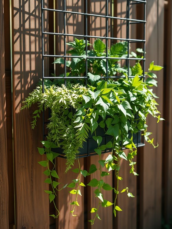 stylish outdoor plant holder