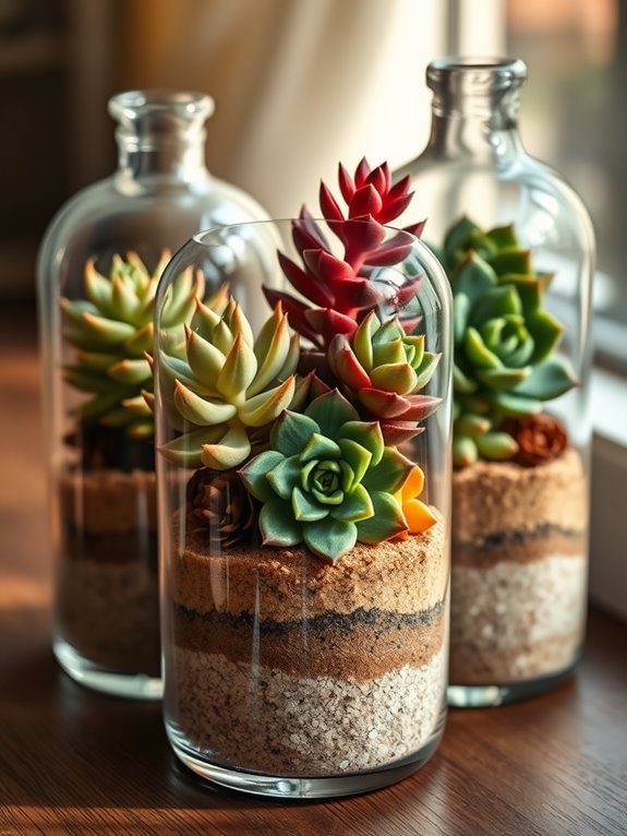 succulent arrangement for autumn