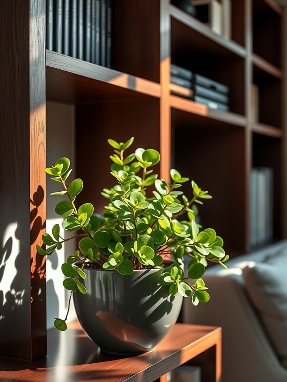 succulent houseplant for luck