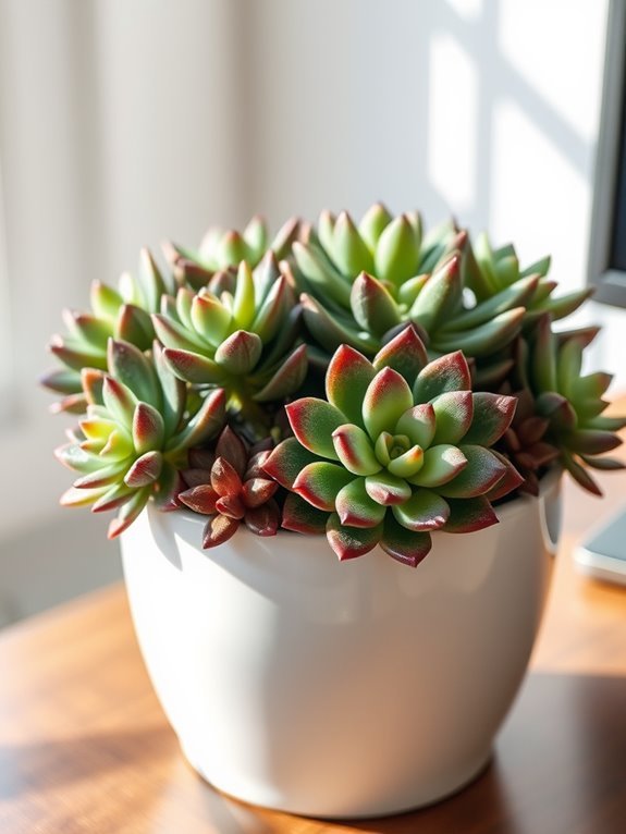 succulent plant arrangement design