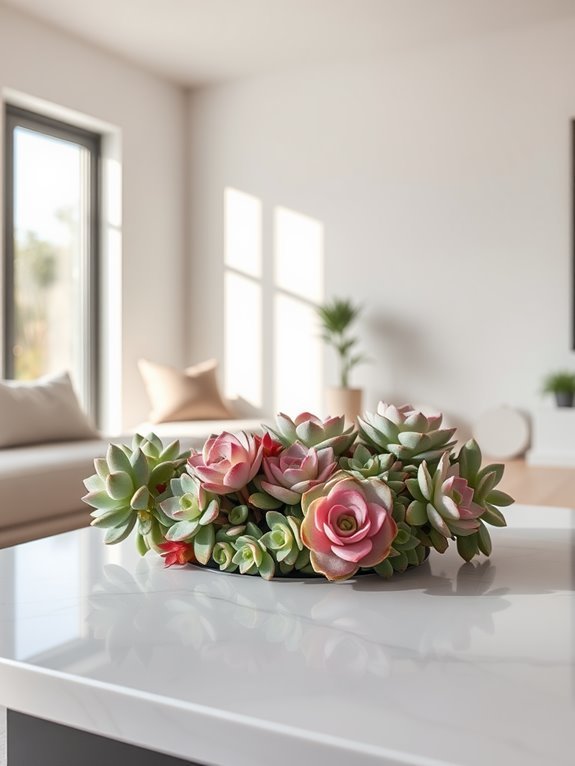 succulent plant with rosettes