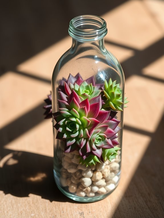 succulent rosette plants thrive