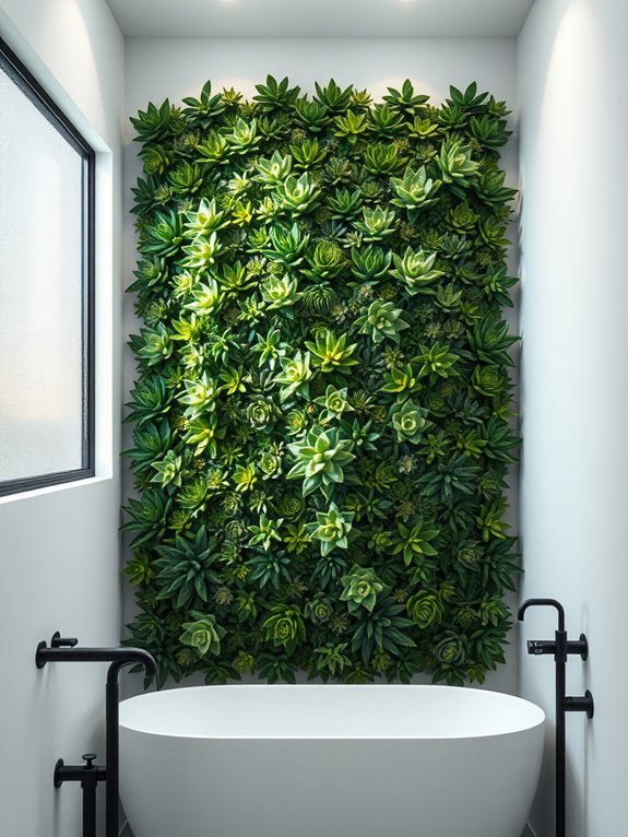 succulent vertical garden design