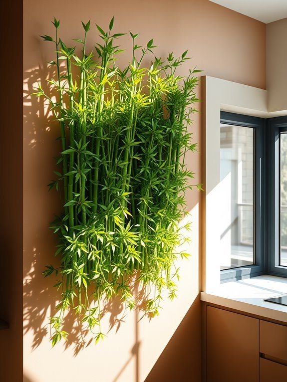 sustainable vertical bamboo design