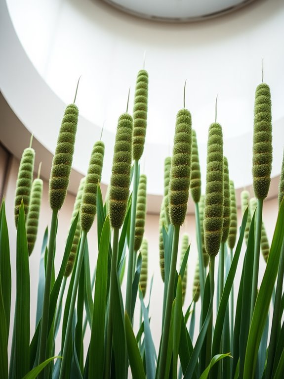tall ancient aquatic plant