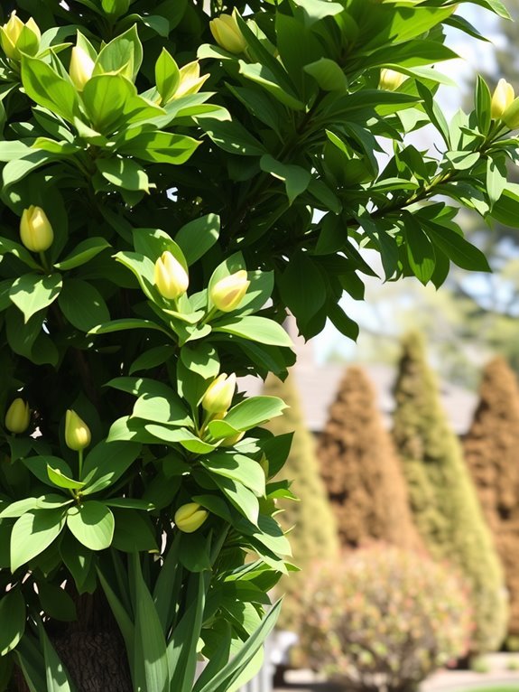 tall flowering hardwood tree