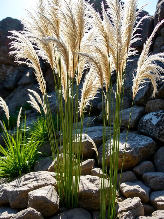 tall perennial grass species