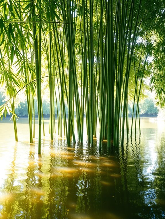tall tropical bamboo variety