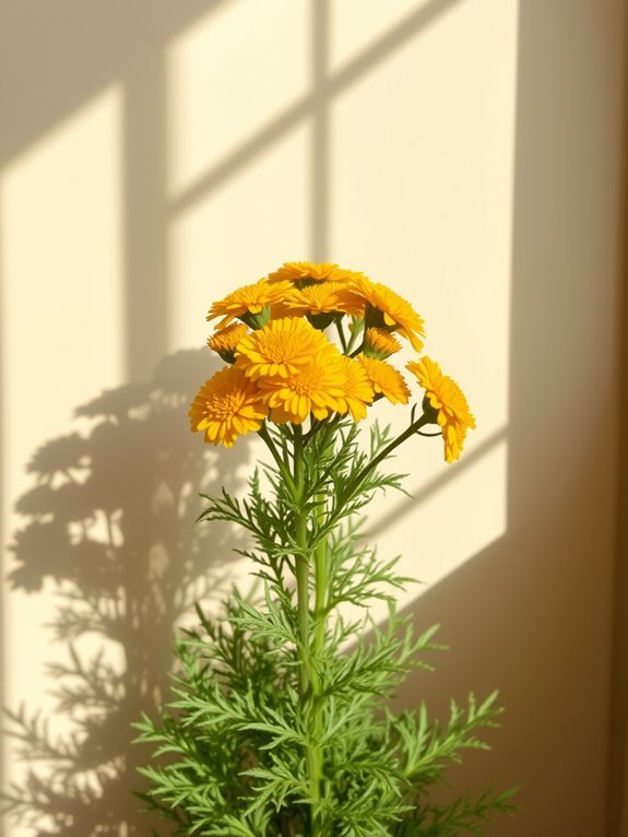 tansy plant characteristics highlighted