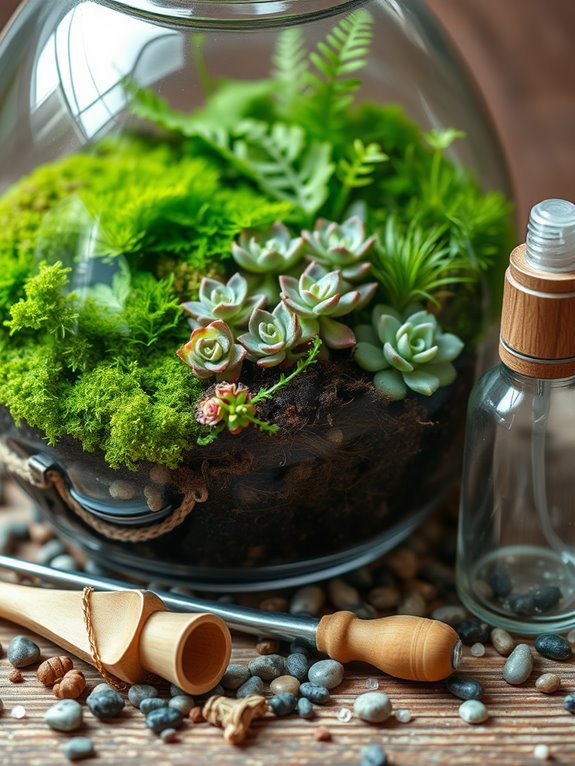 terrarium creation craft kit