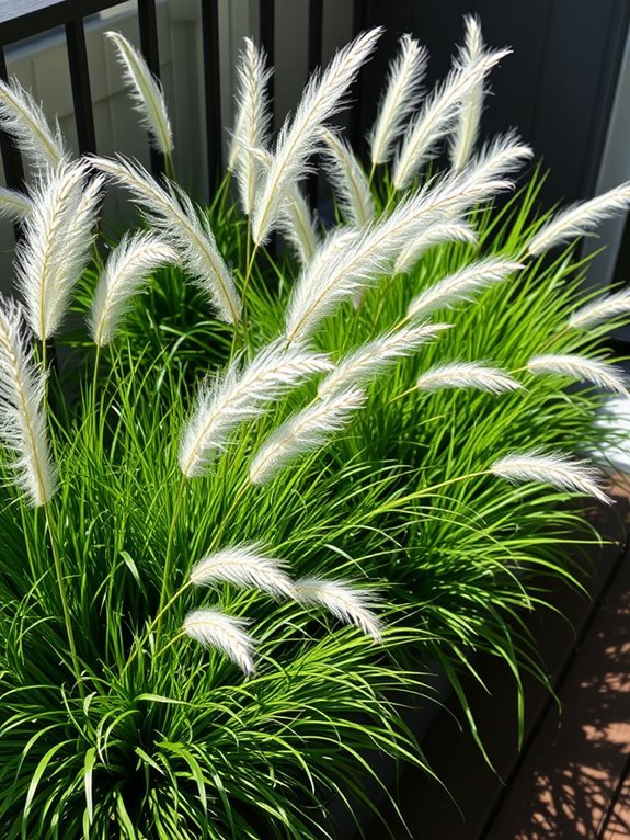 textural contrast in gardens