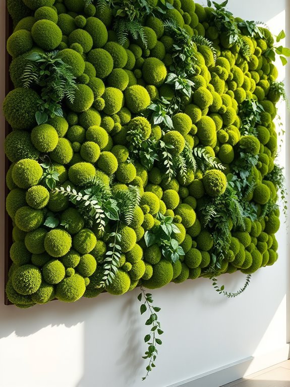 textured green nature decoration