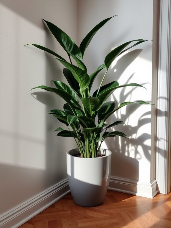 thriving indoor houseplant choice