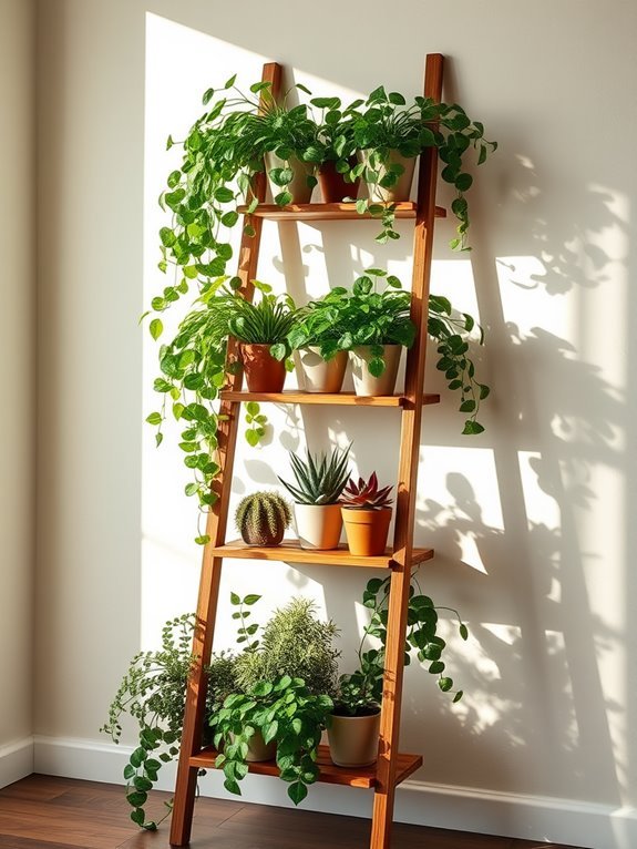 tiered plant display holder