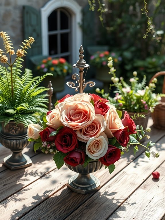 timeless floral arrangement design