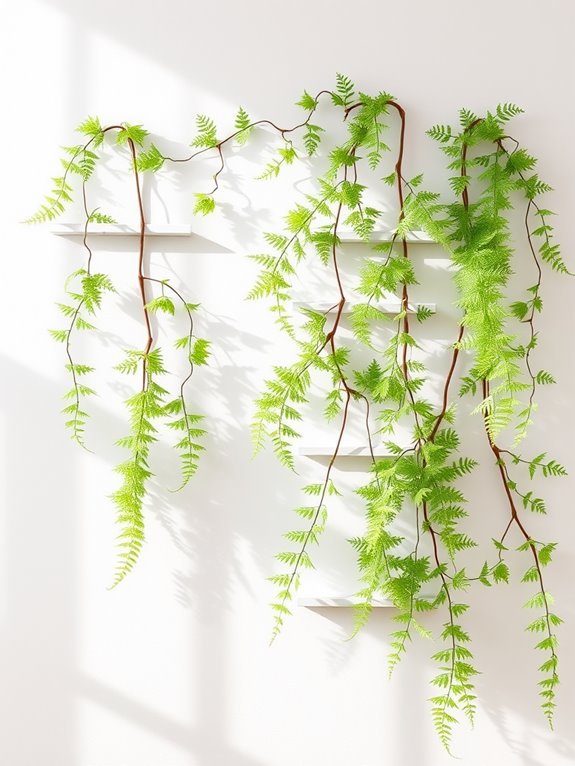 tranquil greenery and vines