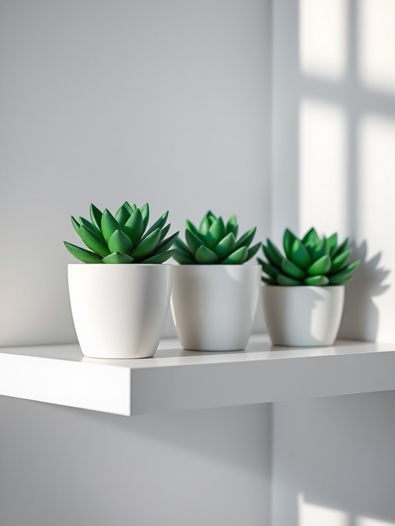 trendy succulent plant arrangement