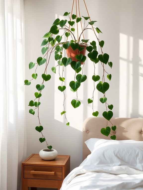 tropical climbing houseplant beauty