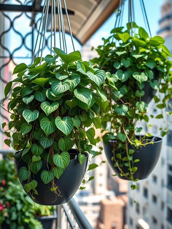 tropical climbing houseplant species