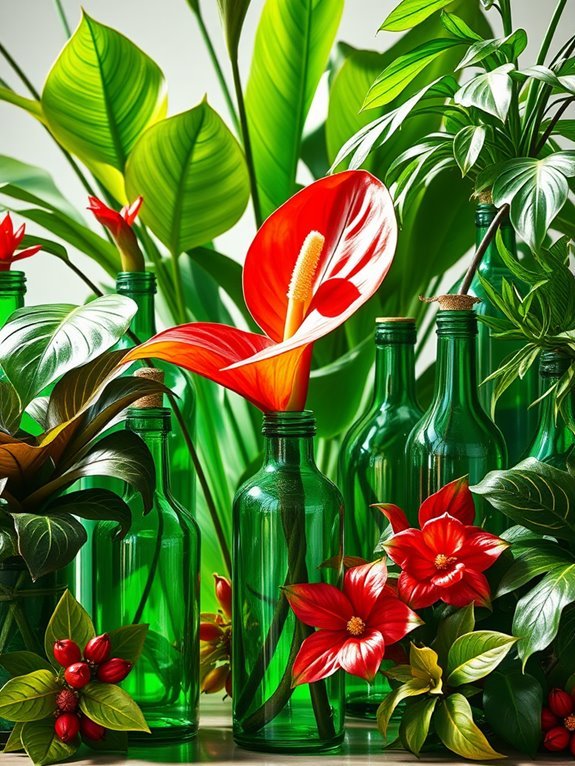 tropical flowering houseplant species
