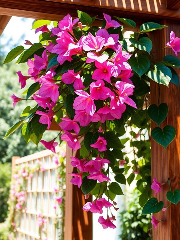 tropical flowering vine plant