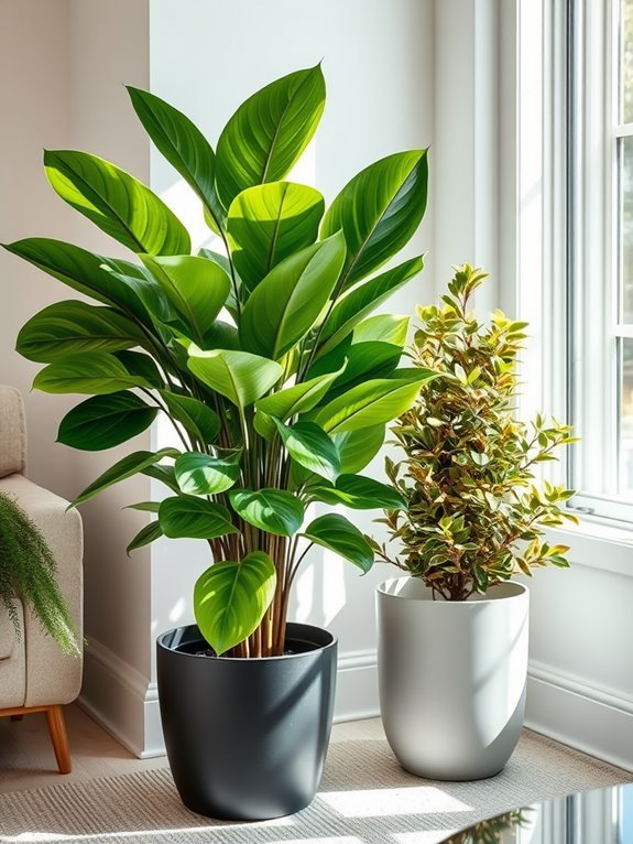 tropical foliage houseplants collection
