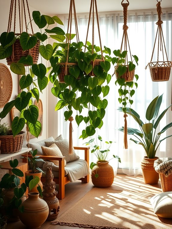 tropical green houseplant variety