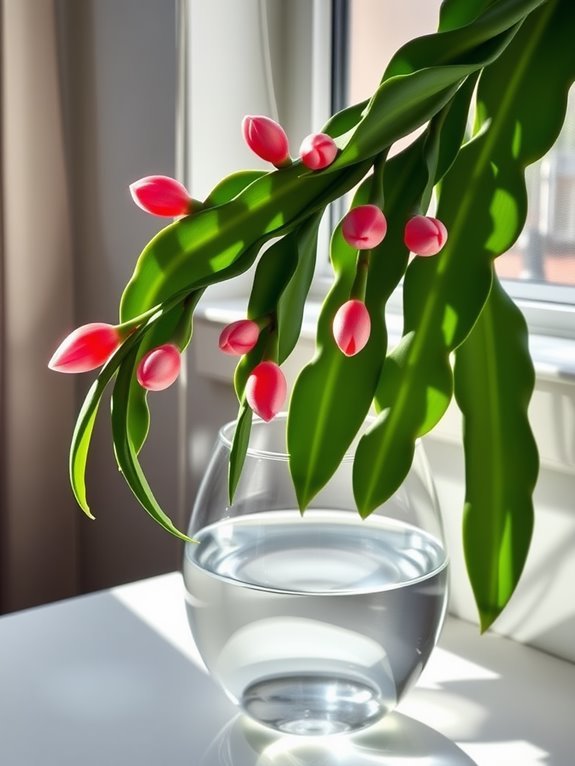 tropical holiday flowering plant