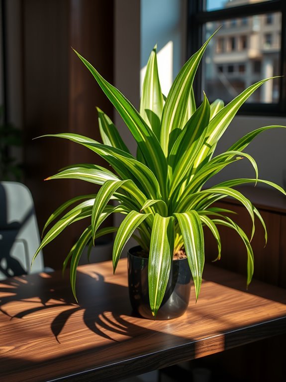 tropical houseplant with elegance